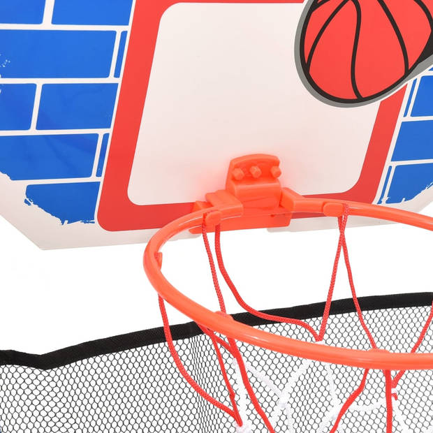 vidaXL Kinderbasketbalset multifunctioneel grond en muur