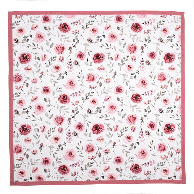 Clayre & Eef Roze Tafelkleed 150*250 cm RUR05