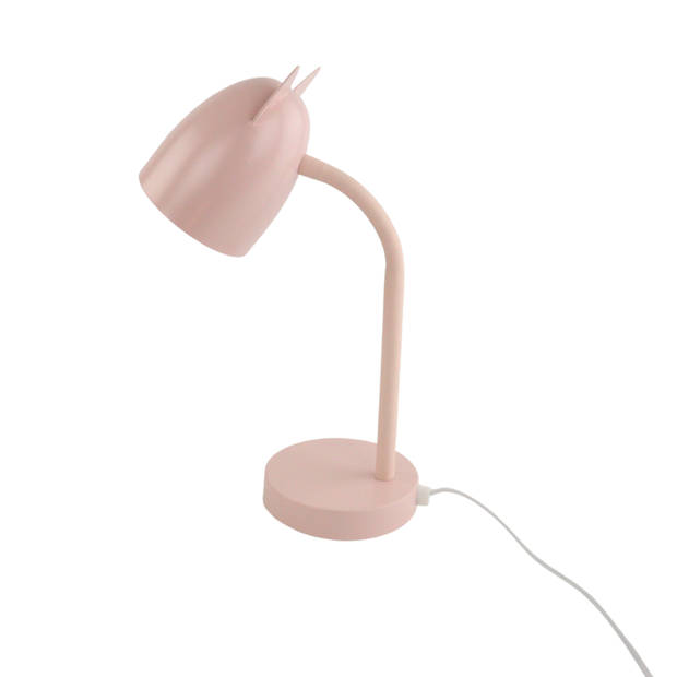 MISOU Slaapkamer Lamp - Nachtkastje - Metaal - 25W - Roze - Kinderlamp - Nachtlampje