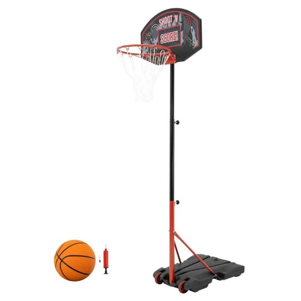 XQ Max Basketbalset in hoogte verstelbaar draagbaar