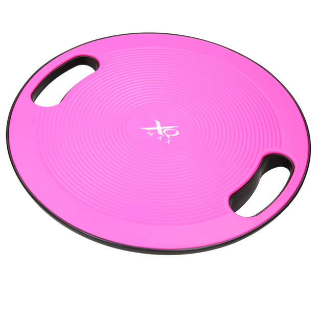 Balanceerbord voor fitnesstraining, roze/zwart, Ø 40 cm