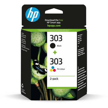 HP cartridge 303 2-pack - Instant Ink (Zwart + kleur)