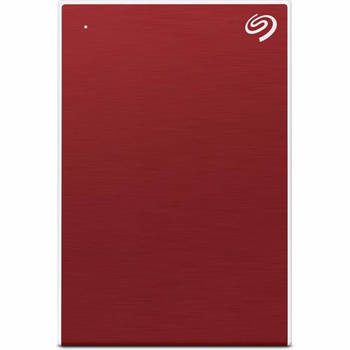 Blokker Seagate 25" ext.HDD "ONETOUCH 2.5"" 4TB ROOD" aanbieding