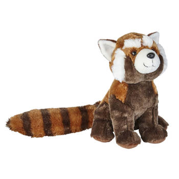 Pluche knuffel dieren Rode Panda 30 cm - Knuffeldier