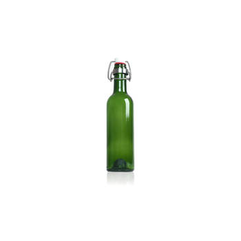 Rebottled Beugelfles / Weckfles - Groen - 375 ml - gemaakt van gerecyclede wijnflessen