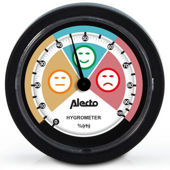 Hygrometer Alecto WS-05 Zwart