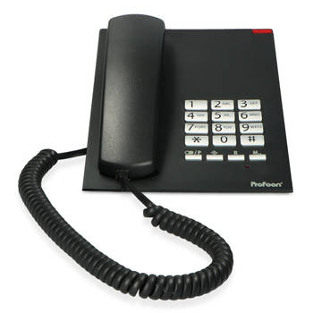 Vaste telefoon Profoon TX-310 Zwart