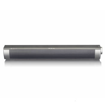 Mini soundbar - Bluetooth® - oplaadbare batterij - SD kaartlezer Ices Zilver