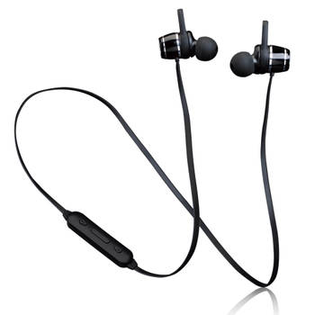 Sweatproof Bluetooth® oordopjes Lenco Zwart