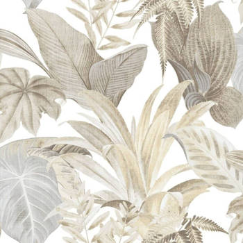 Noordwand Behang Topchic Big Leaves beige