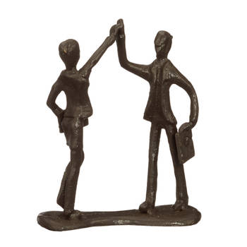 Decopatent® Beeld Sculptuur Samenwerking - Samenwerken - Sculptuur van