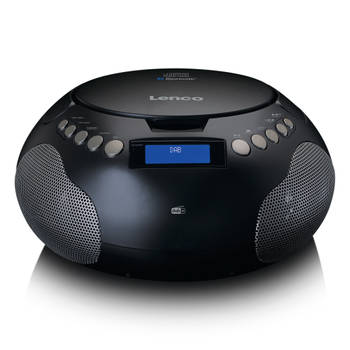 Draagbare radio met DAB+/ FM radio en Bluetooth® Lenco Zwart