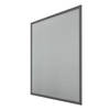 Vliegscherm aluminium frame grijs 80x100