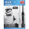 Oral-B elektrische tandenborstel Pro Family Pack - 1x Oral B Pro 2 2000 Black + 1x Oral B Junior Star Wars
