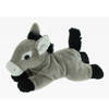 Cornelissen Pluche knuffel dier Ezel - grijs - 19 cm - Speelgoed boerderij knuffels - Knuffel boederijdieren