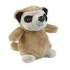 Pluche knuffel dieren Stokstaartje 12 cm - Knuffeldier