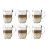 Leonardo Latte Macchiato Glazen Napoli 380 ml - 6 stuks