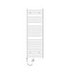 ECD Germany Badkamerradiator elektrisch met verwarmingselement 900W - 500 x 1500 mm - wit - recht met zijaansluiting