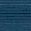 Noordwand Behang Good Vibes Brick Wall blauw