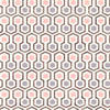 Noordwand Behang Good Vibes Hexagon Pattern roze en paars