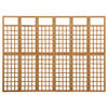 The Living Store Houten Trellis - 2 cm - 242.5 x 180 cm - Massief Vurenhout