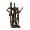 Decopatent® Beeld Sculptuur Familie - Family - Sculptuur van Metaal -