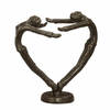 Decopatent® Beeld Sculptuur Liefde - Love - Sculptuur van Metaal -