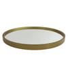 MISOU Spiegel - Rond - Goud - 40cm - Hout en glas - Wandspiegel