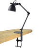 Klemlamp Worker Ø12cm. vintage black