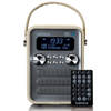 Draagbare DAB+ FM Radio met Bluetooth® en AUX-ingang, oplaadbare batterij Lenco Taupe