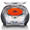 Draagbare stereo FM radio met CD-speler Lenco Transparant