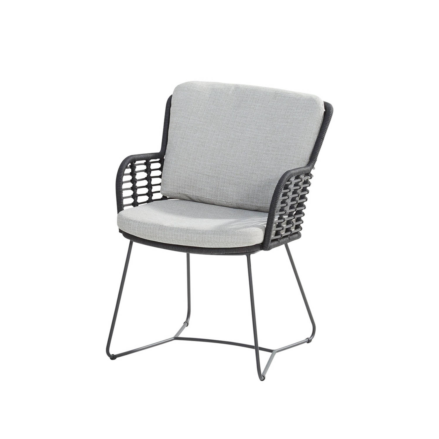 Fabrice dining chair Anthracite-Anthracite
