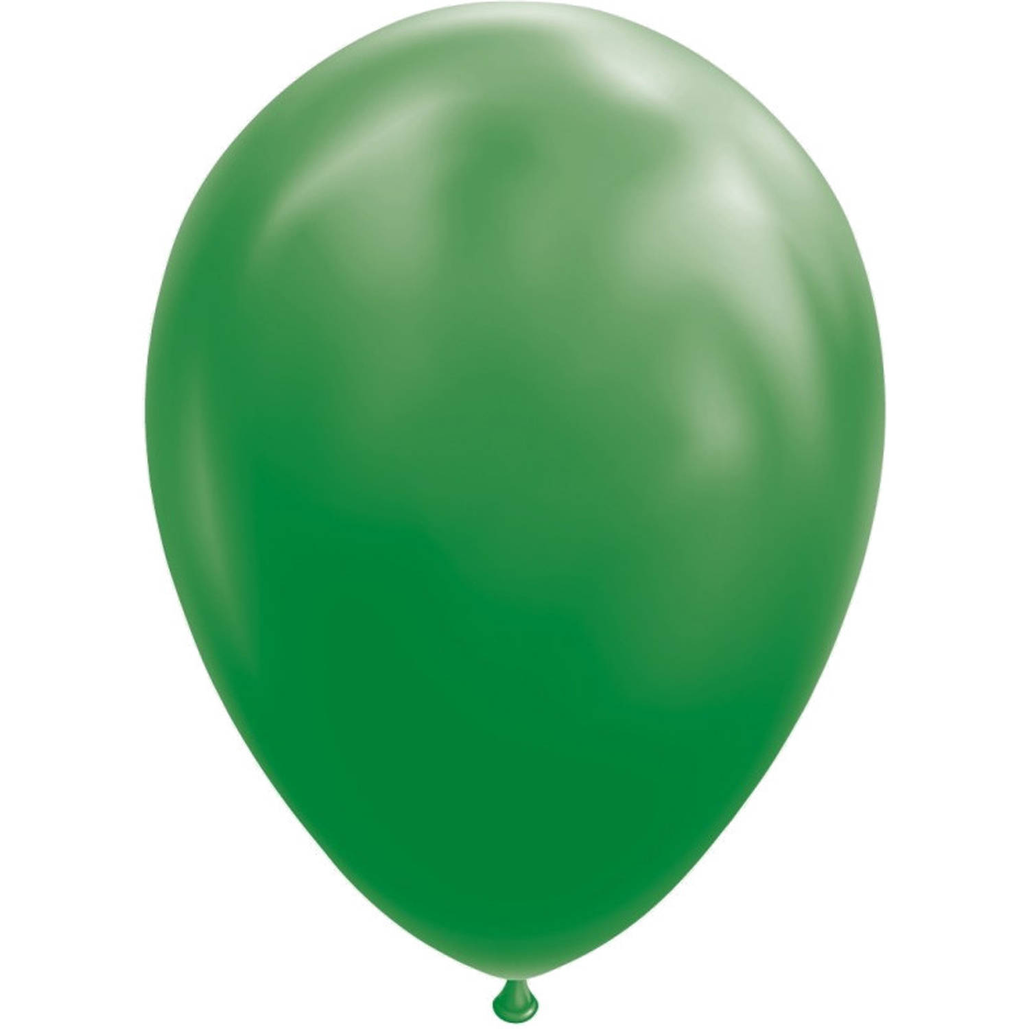 Wefiesta ballonnen 30 cm latex donkergroen 10 stuks