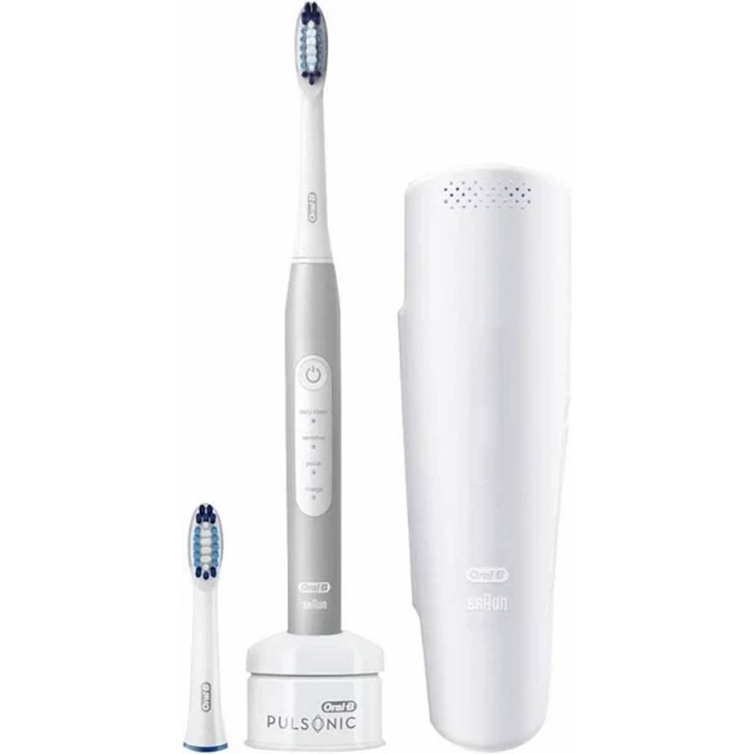 Oral-B Pulsonic Slim 4200 Elektrische Tandenborstel Zilver/Wit