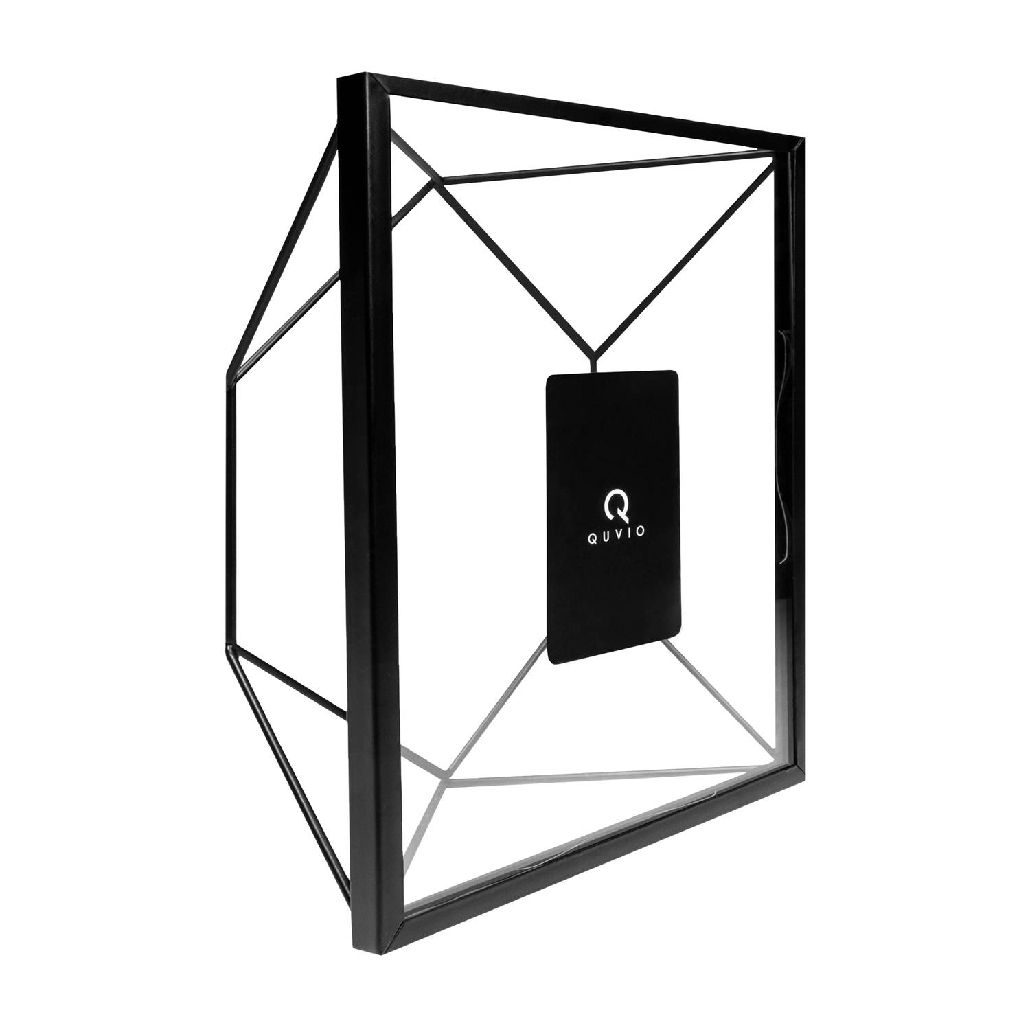 Quvio Fotolijstje Hexagon Staal 17.5 X 23cm Zwart