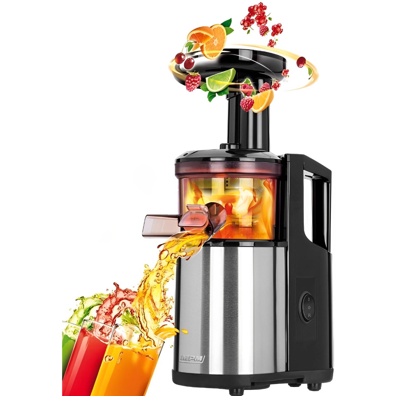 Mpm Rvs Slow Juicer 1 Liter Mso-12m