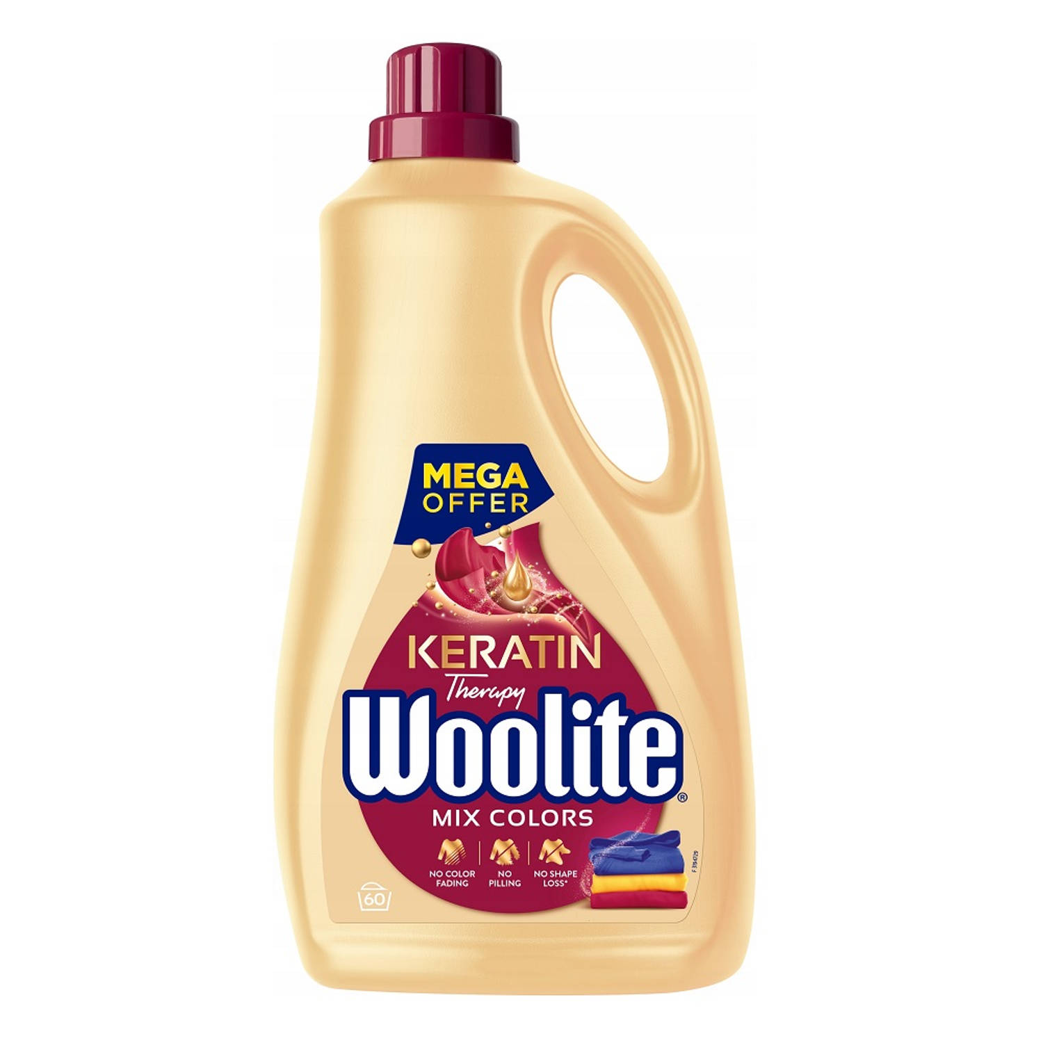 Woolite Wasmiddel Mix Colors Liquid Detergent 60 Wasbeurten