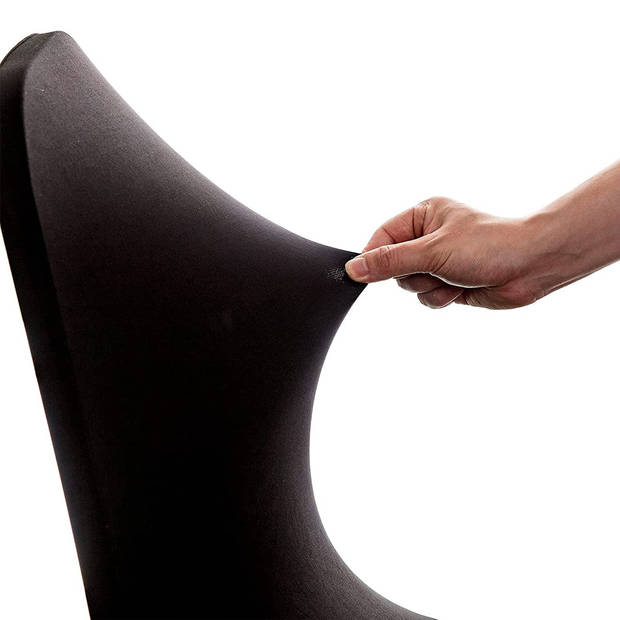 Stoelhoezen - 10 Stuks - Zwart - Bescherm stijlvol je stoelen