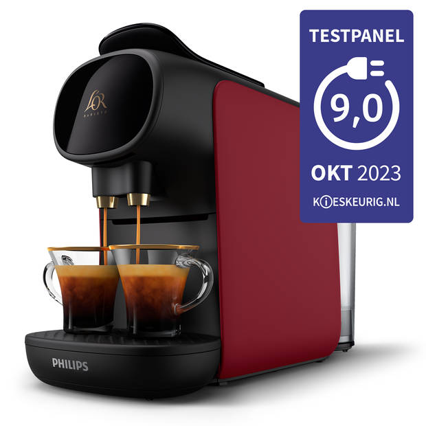 Philips L'OR Barista Sublime koffiecupmachine LM9012/50 rood