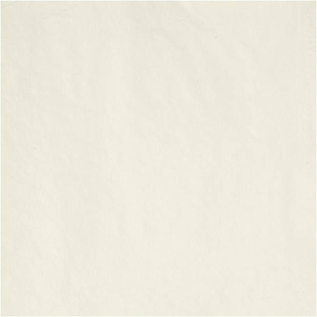 20x Creme witte servetten van papier 33 x 33 cm - Feestservetten