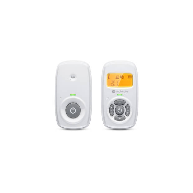 Motorola Nursery Babyfoon AM24 - Audio - Hoog Gevoelige Microfoon - DECT Technologie - Twee-Weg Communicatie - Wit