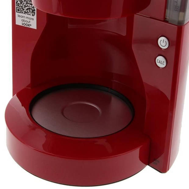 MELITTA 1011-17 Look IV selectiefilter koffiezetapparaat - rood