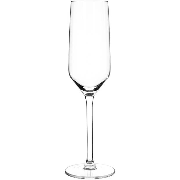 Blokker champagne glazen Luxe - 21 cl - set van 4