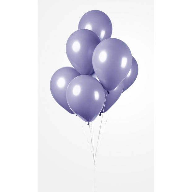 Wefiesta ballonnen 30 cm latex violet 10 stuks