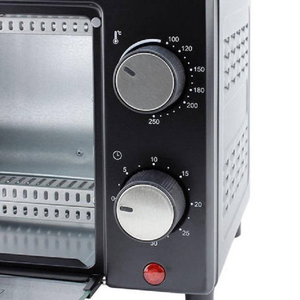 Mini Oven - Estoza Minis - Vrijstaande Oven - 10 Liter - Kruimellade - Zwart