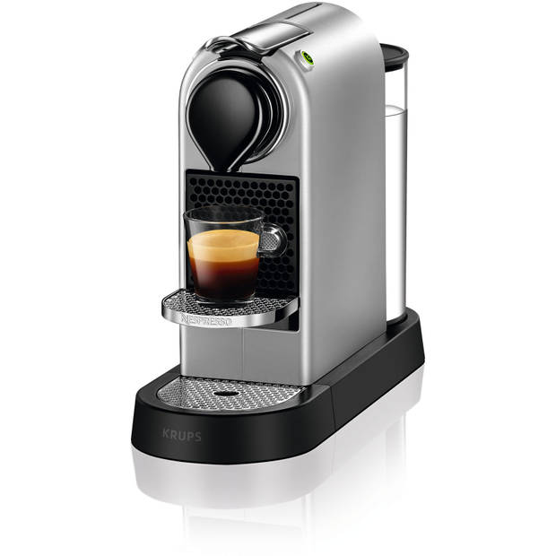 Nespresso Krups koffieapparaat CitiZ XN741B (Zilver)