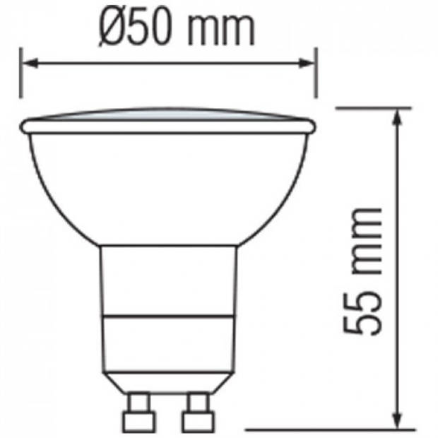 LED Spot Set - GU10 Fitting - Inbouw Rond - Mat Zwart - 6W - Natuurlijk Wit 4200K - Kantelbaar Ø82mm