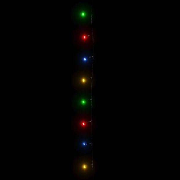 The Living Store LED-lichtslinger - 15m - meerkleurig - 150 LEDs