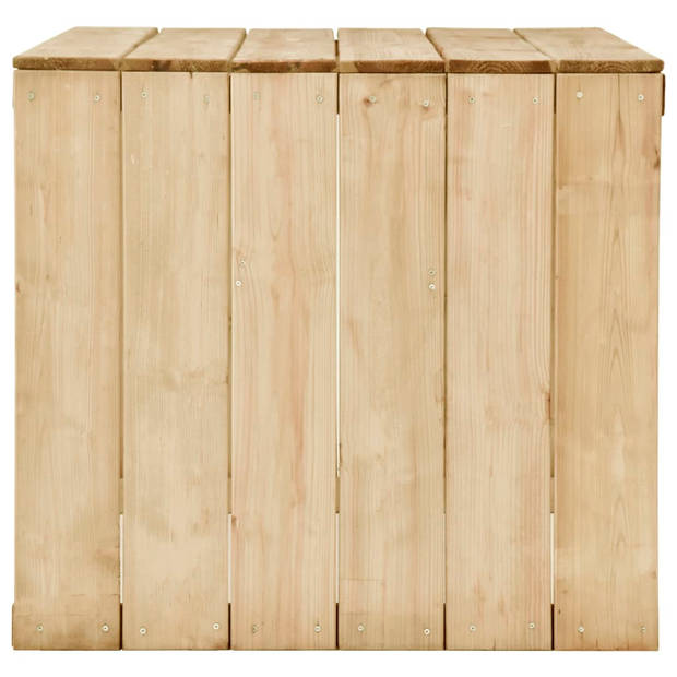 vidaXL 5-delige Tuinset geïmpregneerd grenenhout