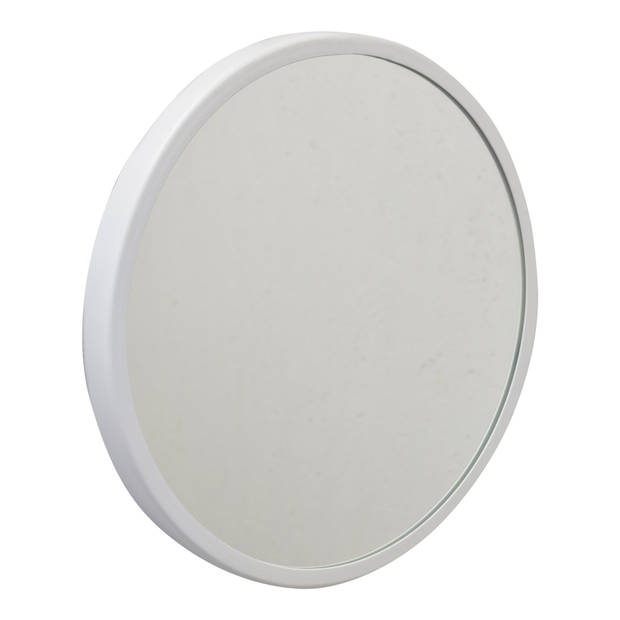 LOFT42 Mirror Spiegels Rond Wit Set van 2 - Metaal - Ø45 & Ø35